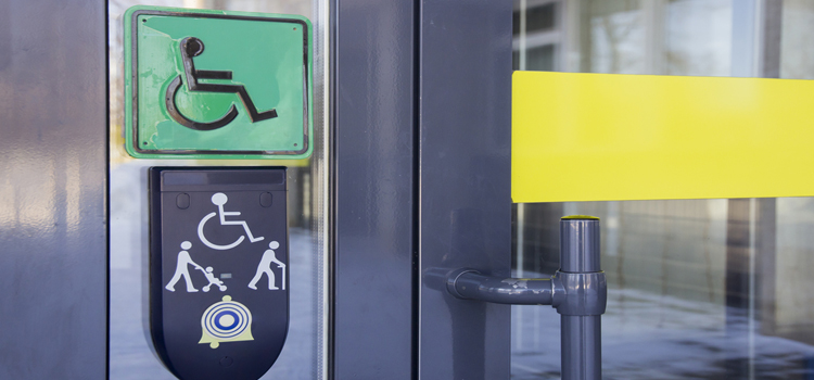 automatic handicap door opener in Fowler