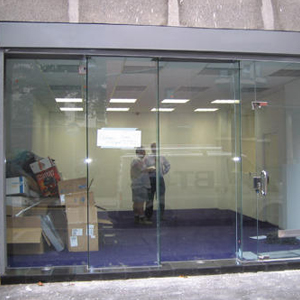 shop front door repair Fowler